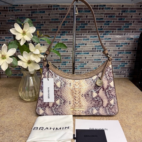 NWT Brahmin Esme Multi Eirwen snake purse - Picture 1 of 7